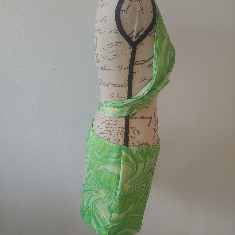 AsYou Green Patterned Two-Piece Set - Picture 5 of 8